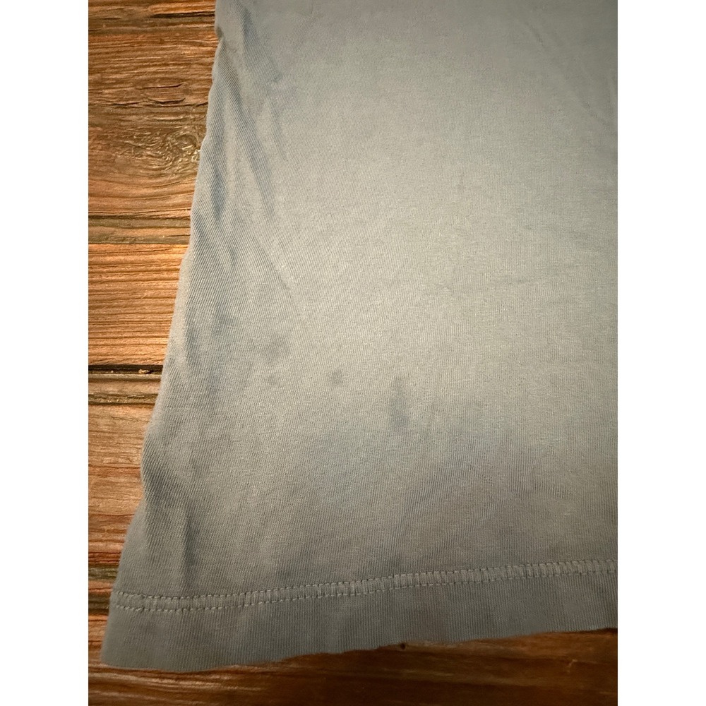 Madewell Allday Tee Womens Small Blue Gray Short Sleeve Crewneck Cotton T-Shirt - Picture 6 of 6